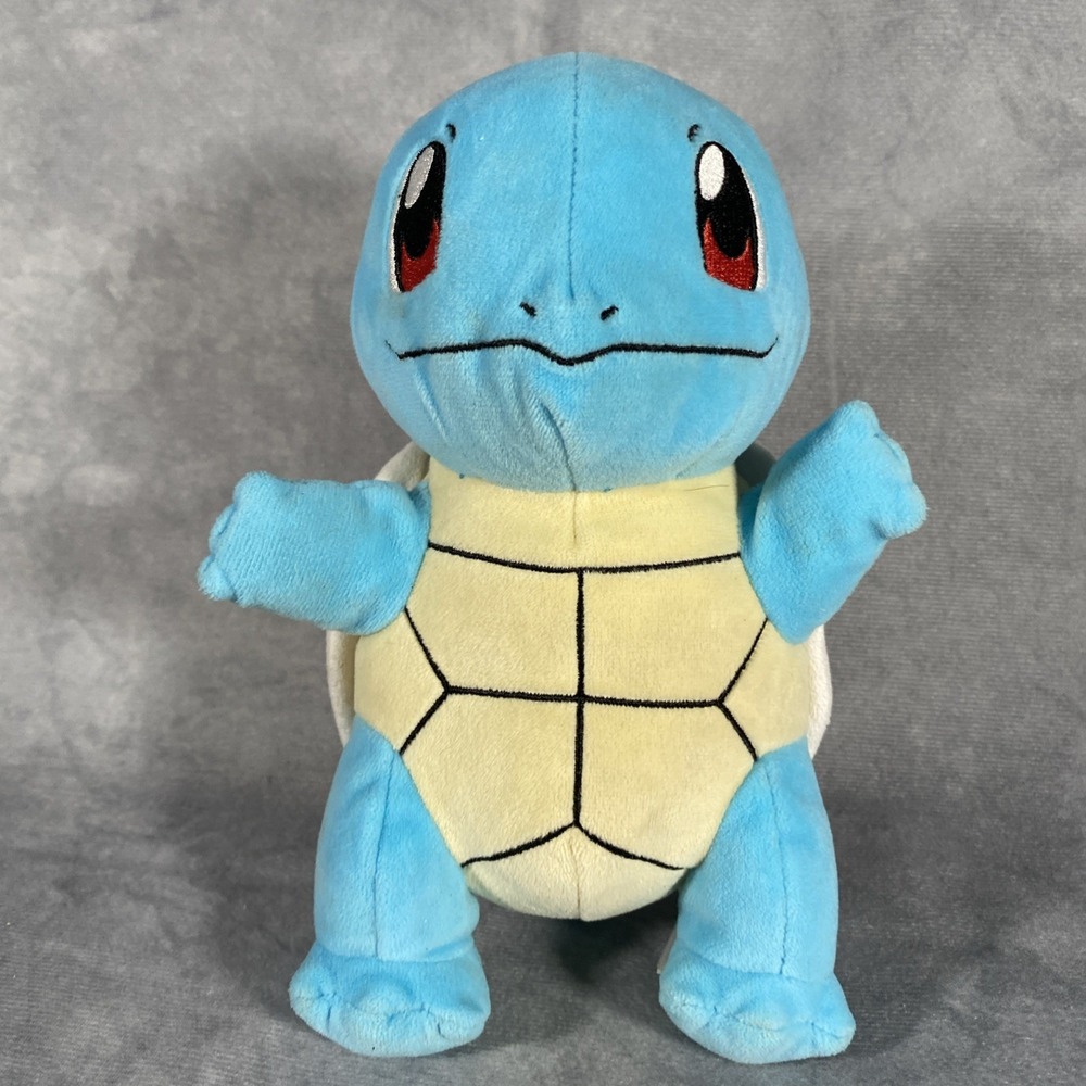 Pokemon Squirtle Plush Stuffed Animal 9 inch WCT 2019 Wicked Cool Toys Plush